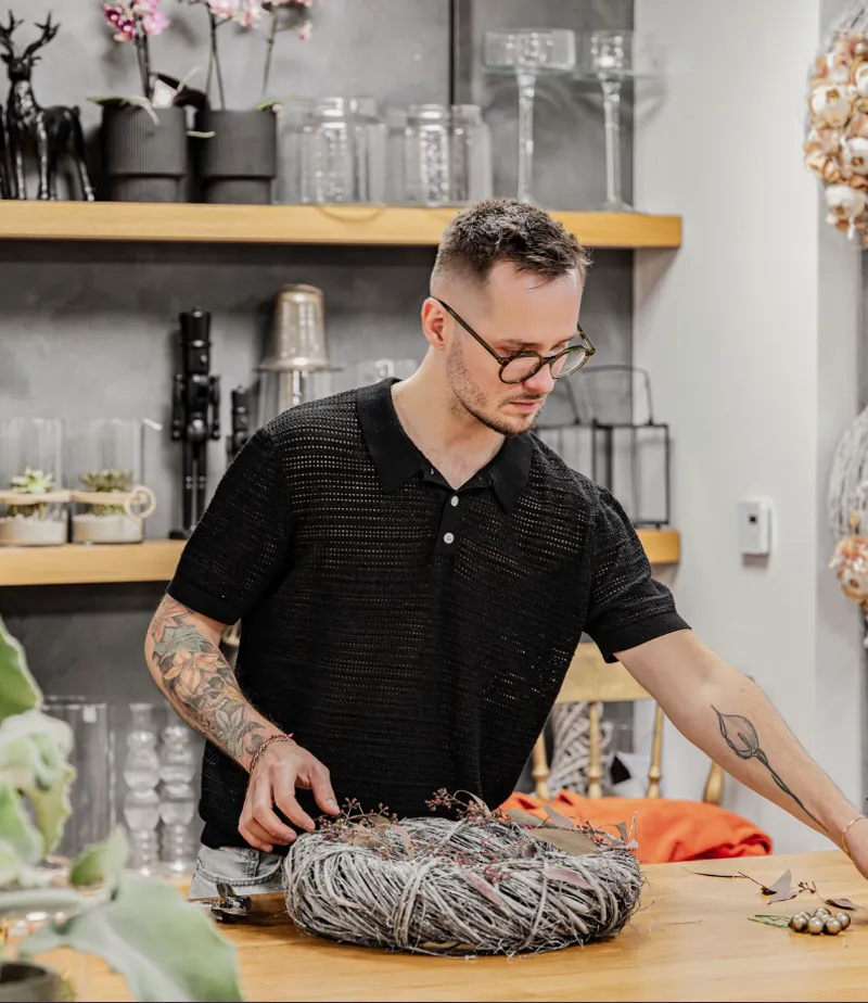 Luksusowy bukiet autorski - KwiatON Kwiaciarnia Wodzisław Śląski